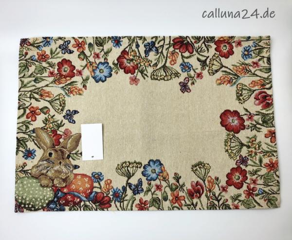 Platzset Ostern 2er SET 35 x 50cm Gobelin Tischset Tischdecke Landhaus